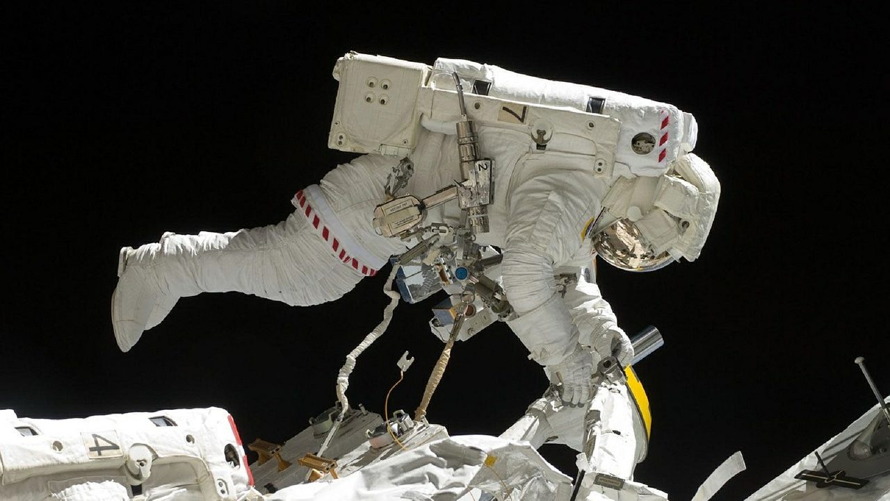 Luca Parmitano sulla Stazione Spaziale